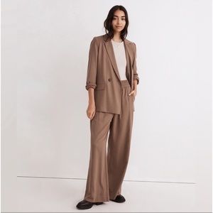 Madewell drape weave Caldwell  oversized slouchy blazer
